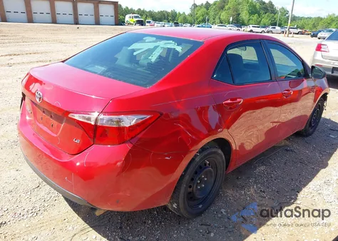 2017 Toyota Corolla Le z USA, uszkodzony, nr VIN 2T1BURHE4HC799719